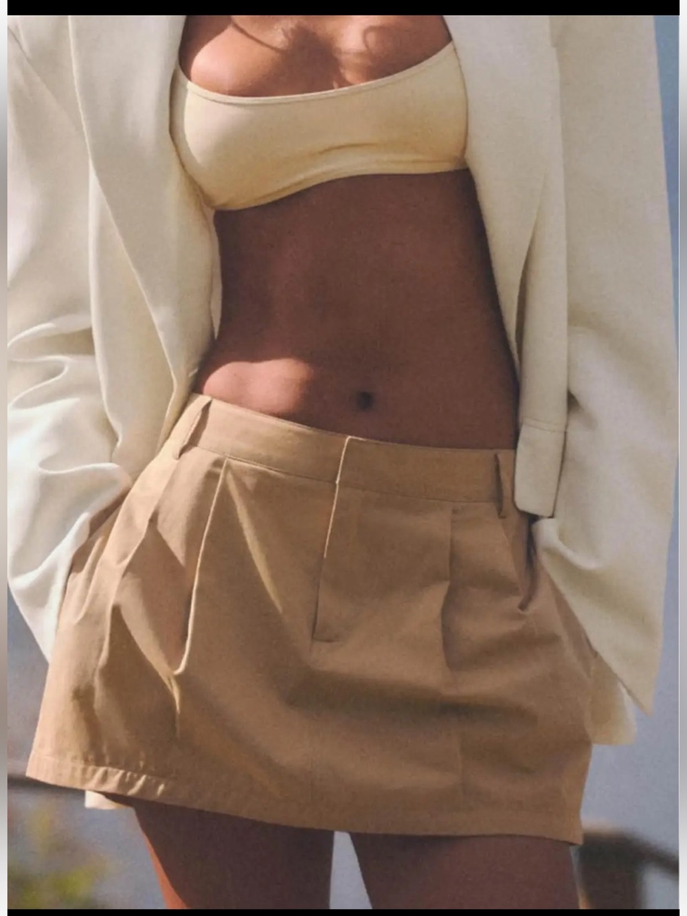 Zara Low Rise Mini Skirt 😍 NWT
